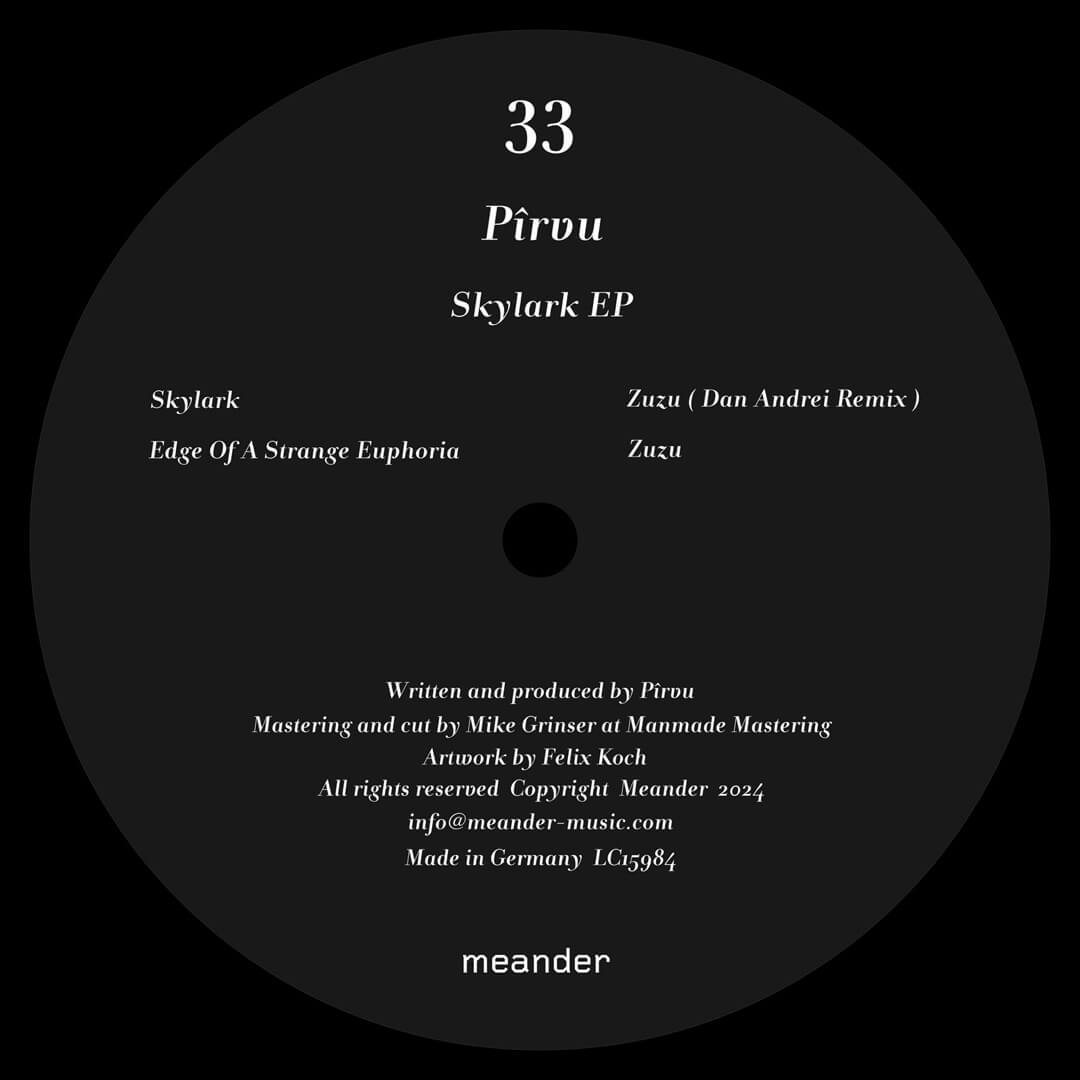 1. Pîrvu - Skylark EP