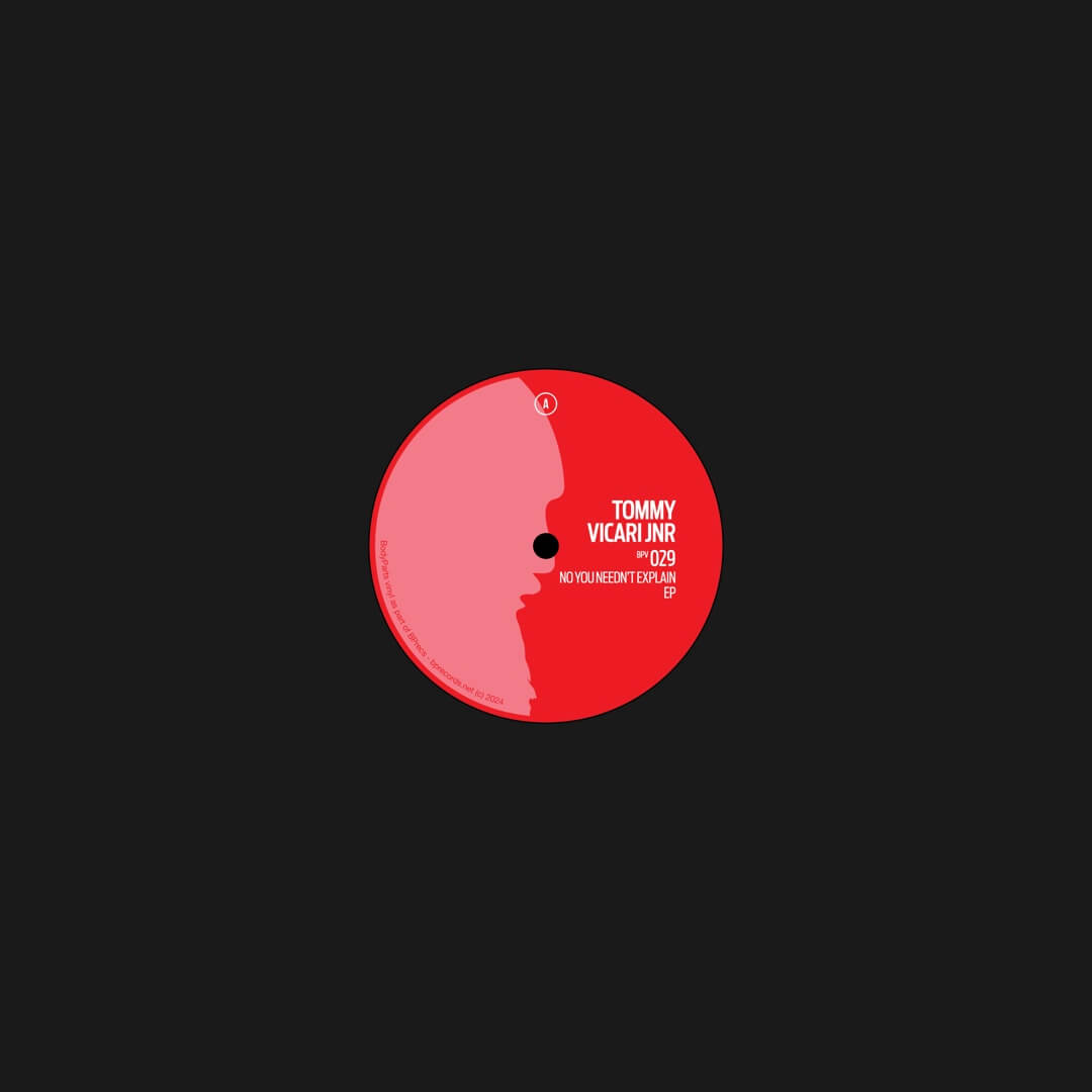1. Tommy Vicari jnr - No You Needn’t Explain EP