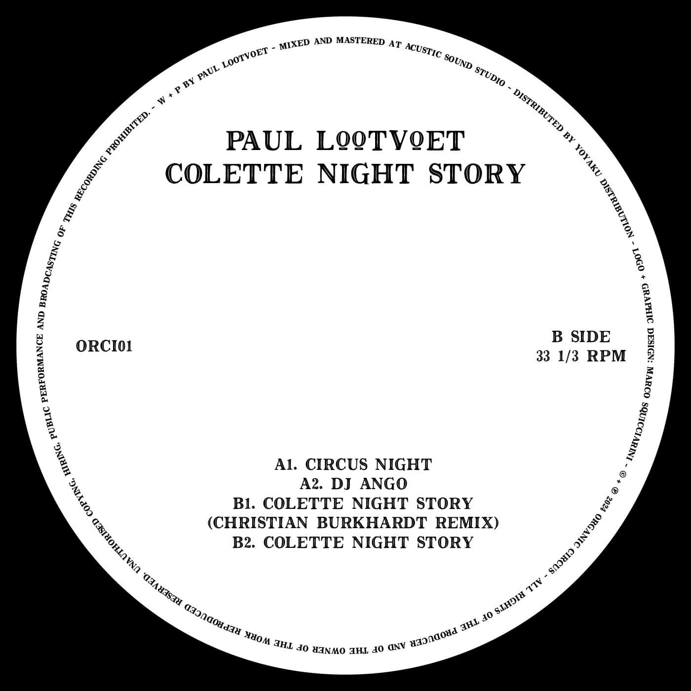 2. Paul Lootvoet - Colette Night Story