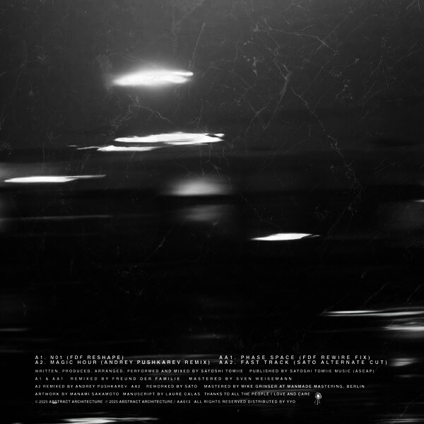 2. Satoshi Tomiie - Phase Space