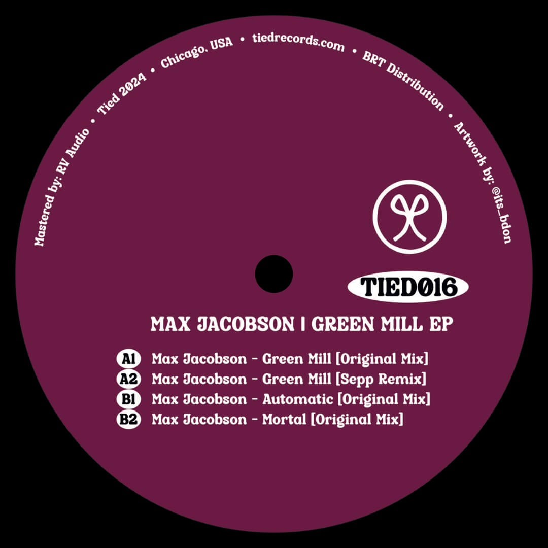 3. Max Jacobson - Green Mill EP