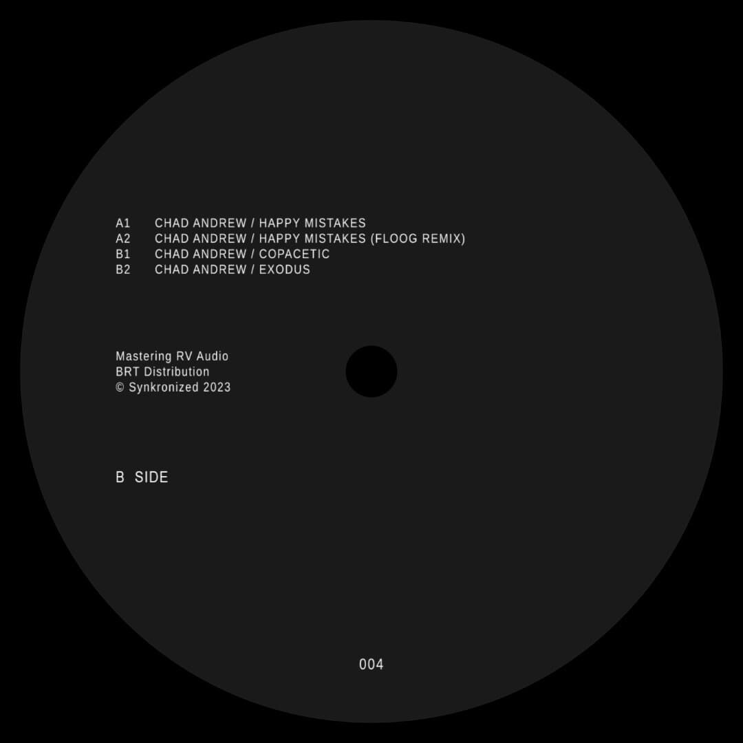 4. Chad Andrew - Happy Mistakes EP