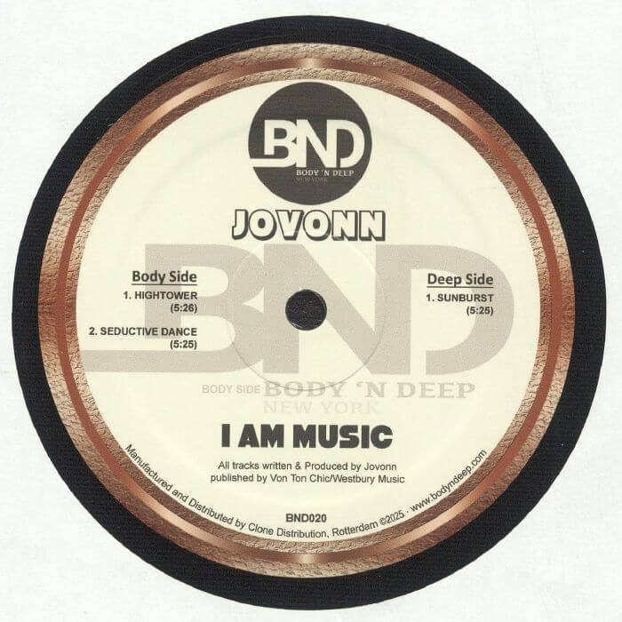 1. Jovonn - I Am Music