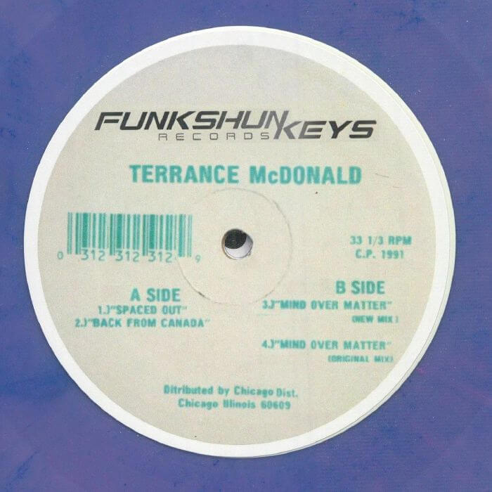 1. Terrance McDonald - Spaced Out Mind Over Matter