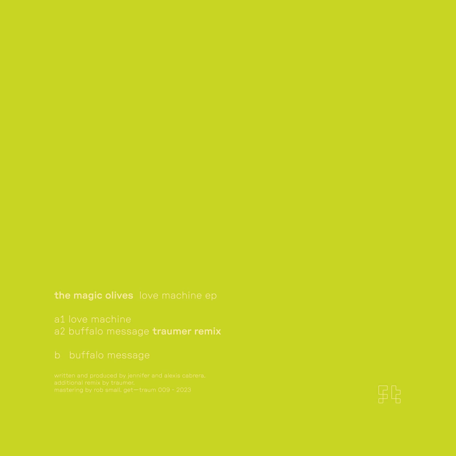 3. The Magic Olives - Love Machine EP
