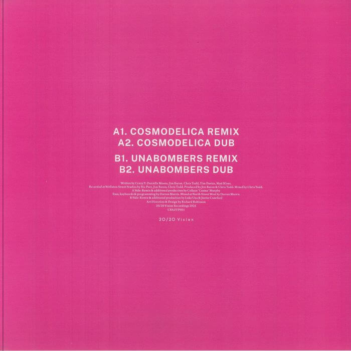 2. Crazy P - Stop Space Return (Cosmodelica & Unabombers Remixes)