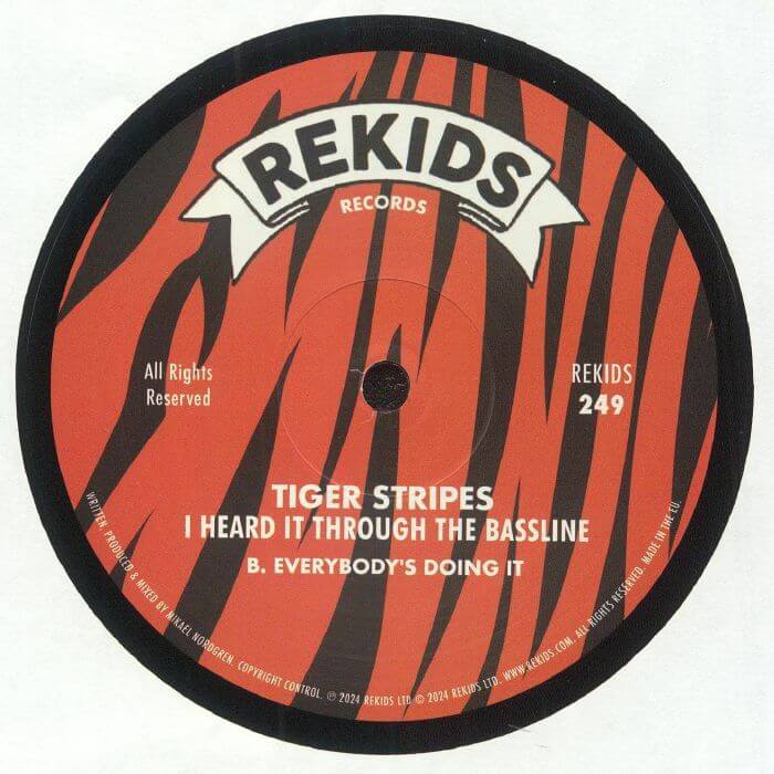 2. Tiger Stripes - I Heard It Through The Bassline