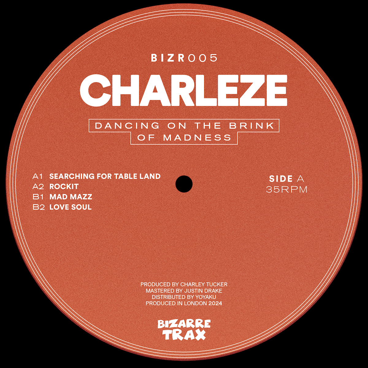1. Charleze - Dancing On The Brink Of Madness