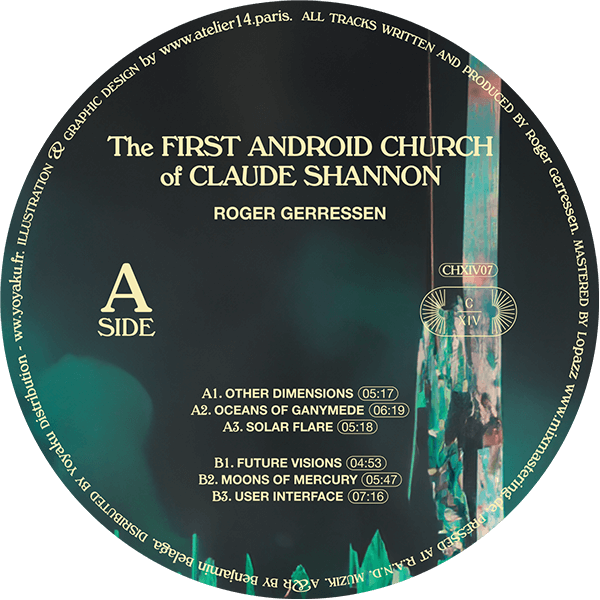 2. Roger Gerressen - The First Android Church Of Claude Shannon